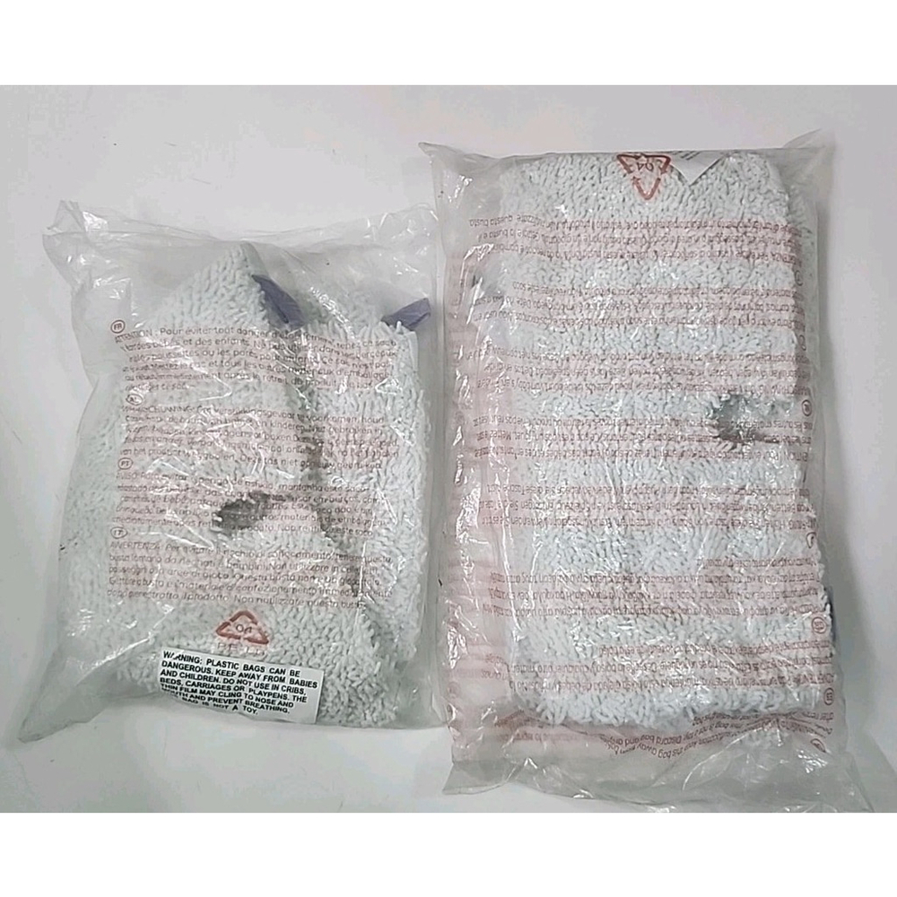 Genuine Shark Steam Mop Microfiber Cleaning Pads, 2 Floor & 3 Various Dusting